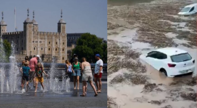 Αλλοπρόσαλλος καιρός στην Ευρώπη!
